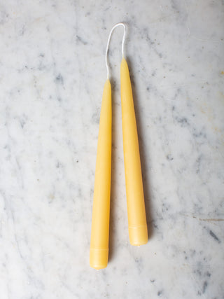 Hand Dipped Beeswax Tapers