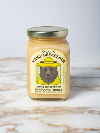 Maine Beekeeper Raw Wild Honey