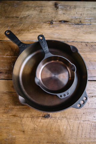 Cast Iron Skillet - in 3 sizes