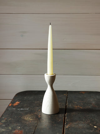 Pantry Candlestick, White - in 2 sizes