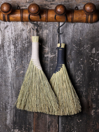 Handmade Hand Broom - in 2 colors