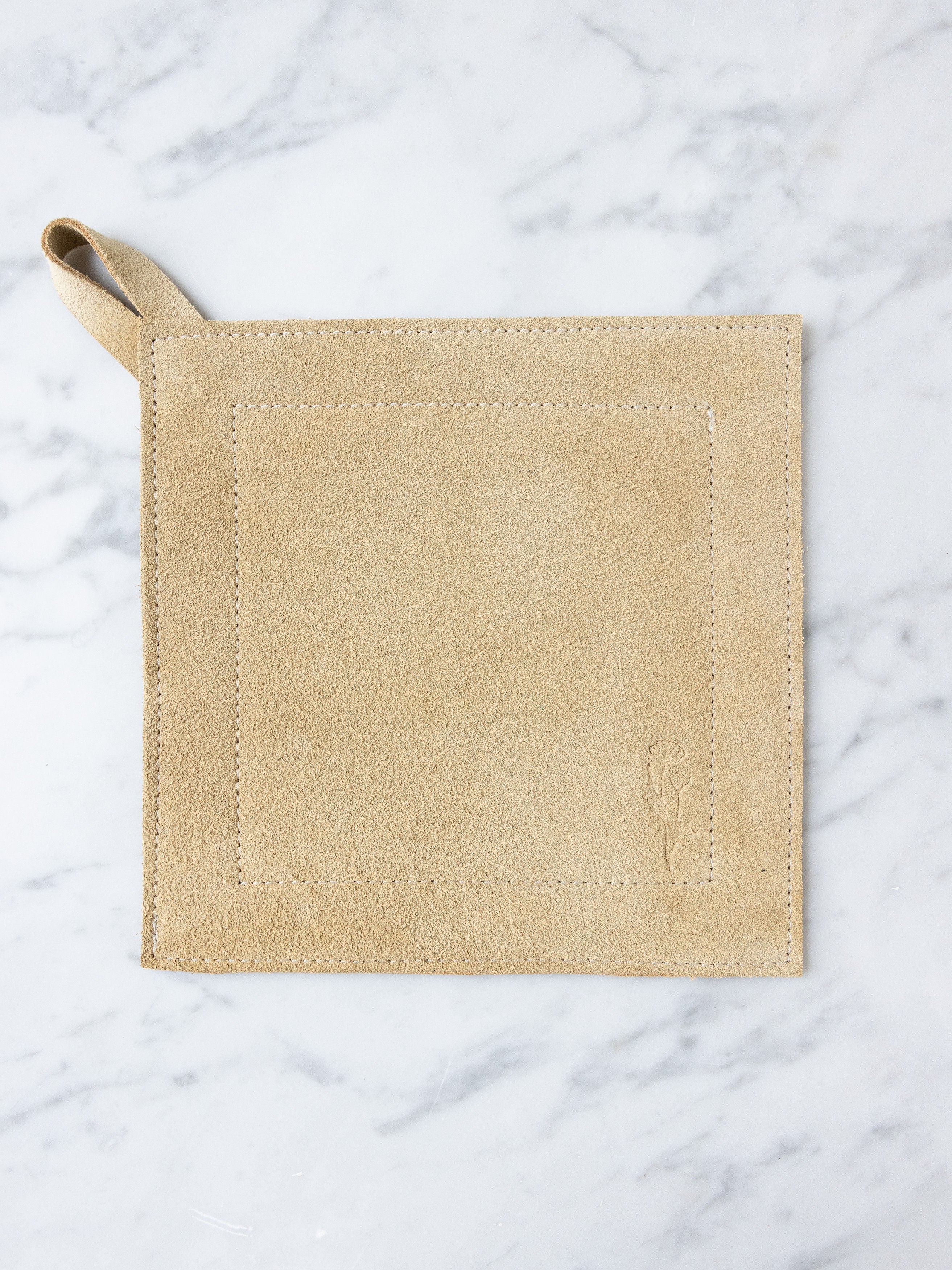 Black Suede Pot Holder + Reviews