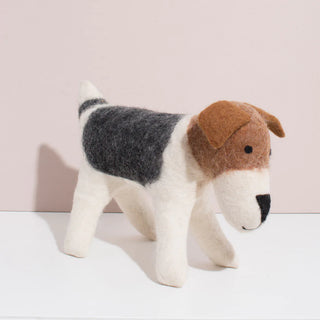 Hand Felted Wool Terrier