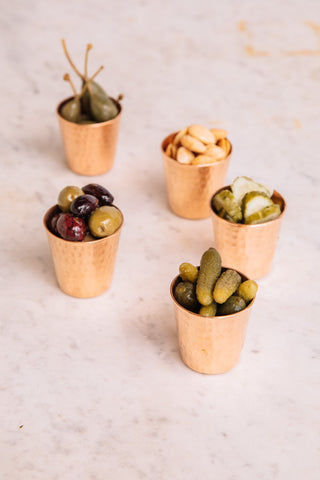 Mini Hammered Copper Cup